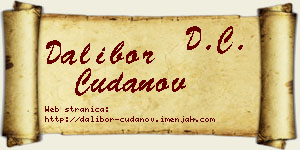 Dalibor Čudanov vizit kartica